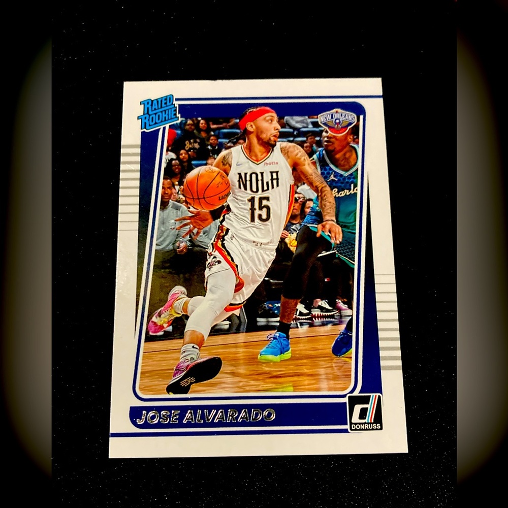 Rated Rookie Jose Alvarado NOLA #15 DONRUSS Panini